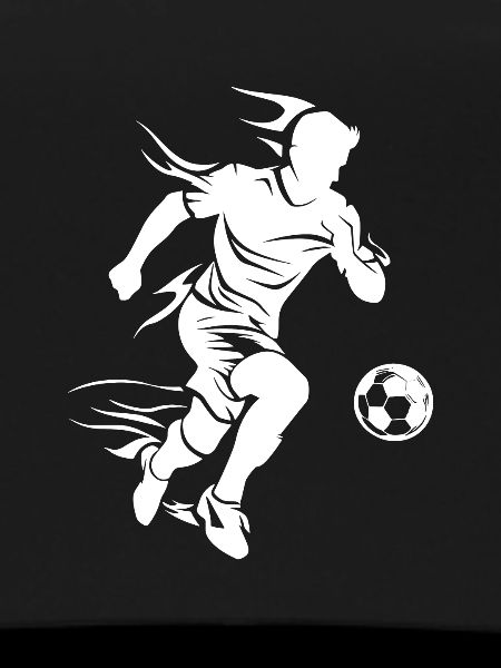 Soccer Player Drawing