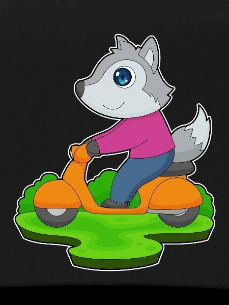 Trottinette Wolf