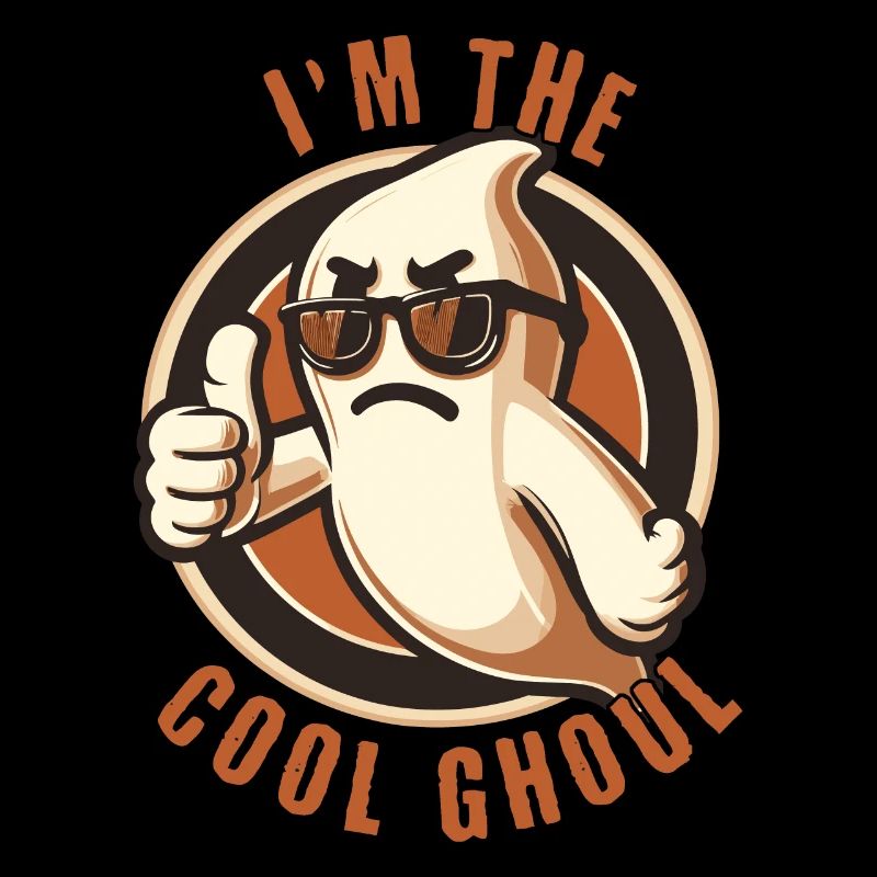 I’m The Cool Ghost Halloween Fun