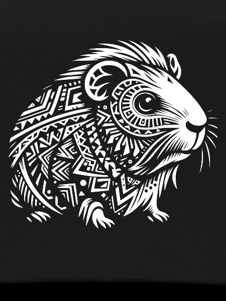 Cochon d'Inde tribal