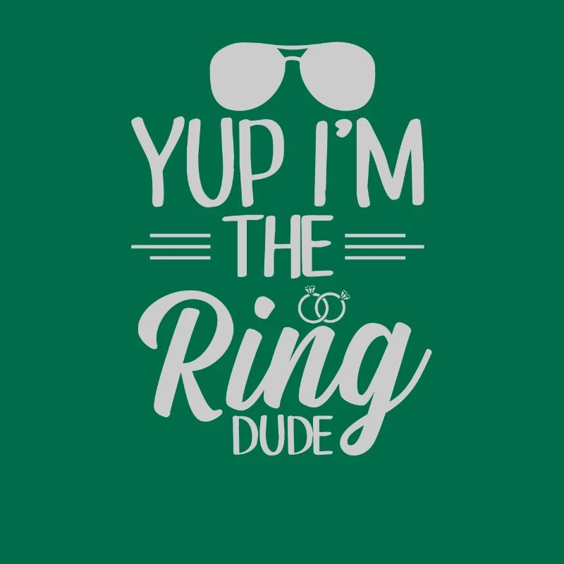 Ring Dude Ring Bearer Wedding Wedding Wedding Ring