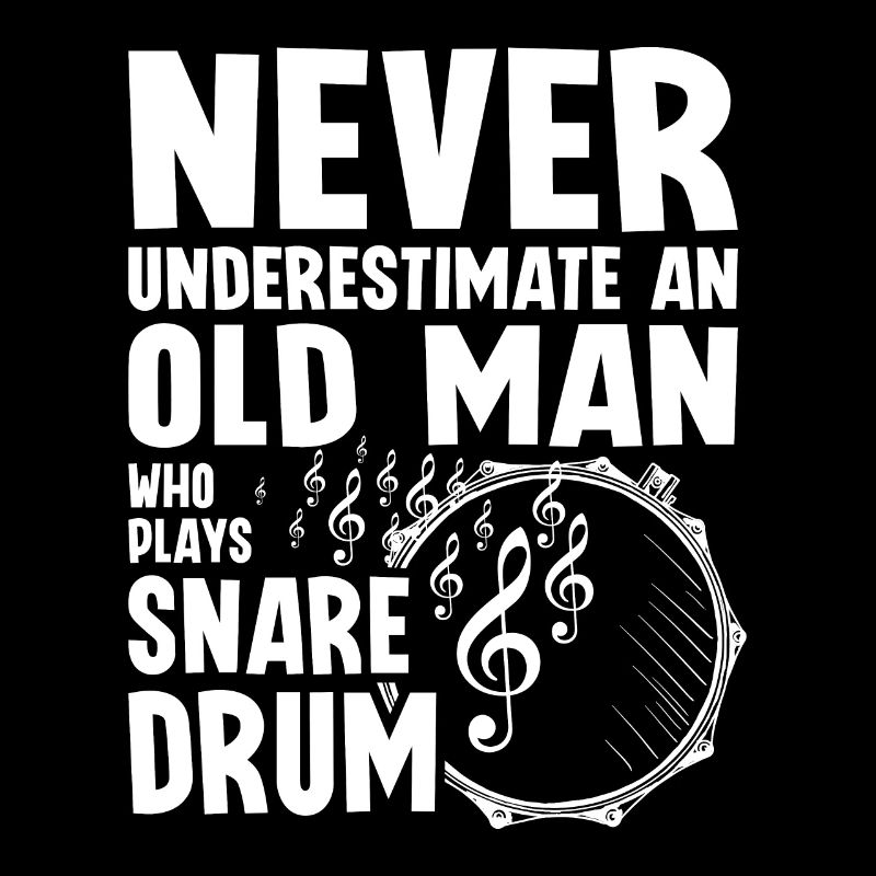 Never underestimate an old man who play snare drum