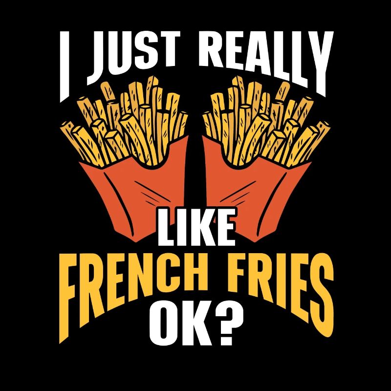 Frites Nourriture Jeu de mots Pomme de terre