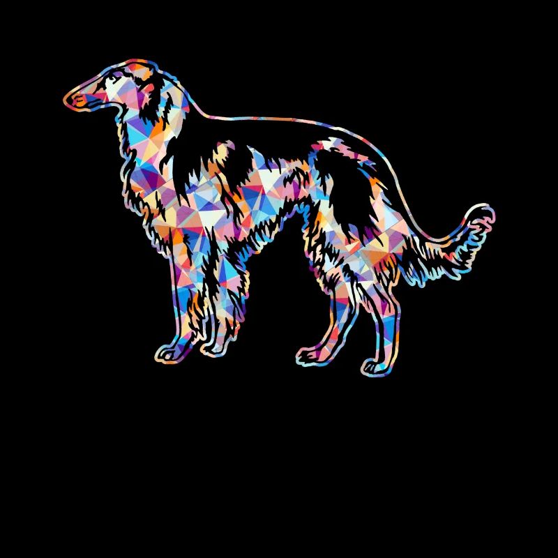 Irish Wolfhound Geometric