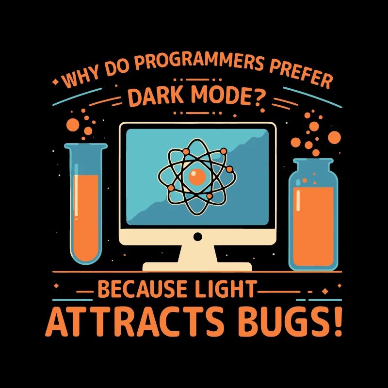 Warum bevorzugen Programmierer den Dunkelmodus? Weil Licht