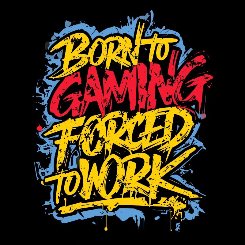 Né pour le jeu, forcé de travailler