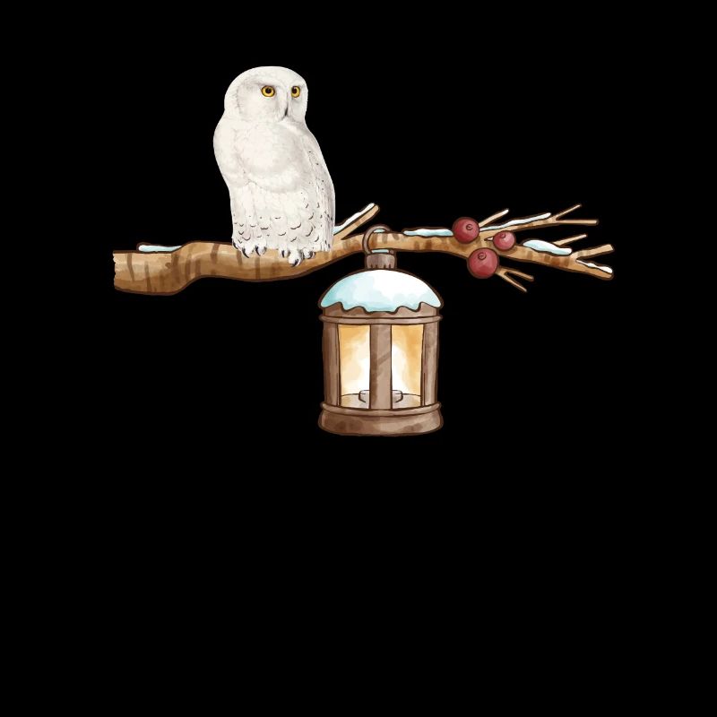 Hibou d’hiver Winter-Eule