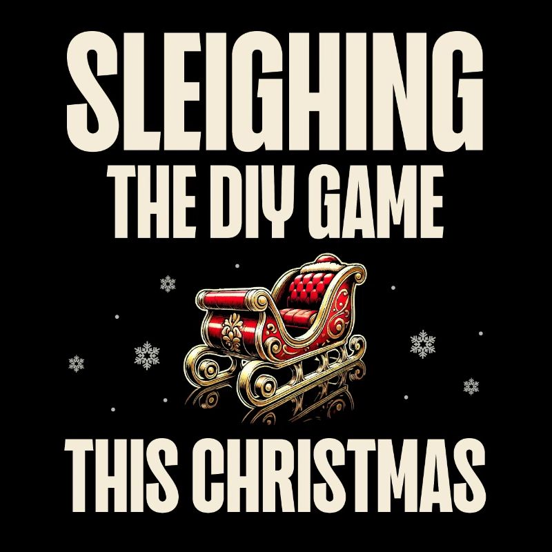 Faites Noël avec DIY Game Sleigh, Vacances