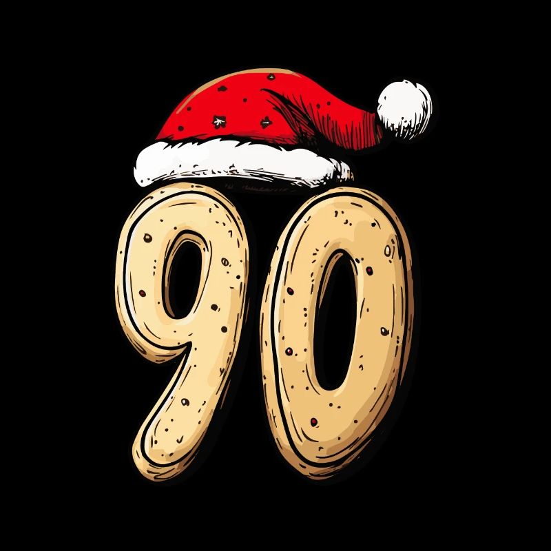 Biscuit de Noël à 90 chiffres