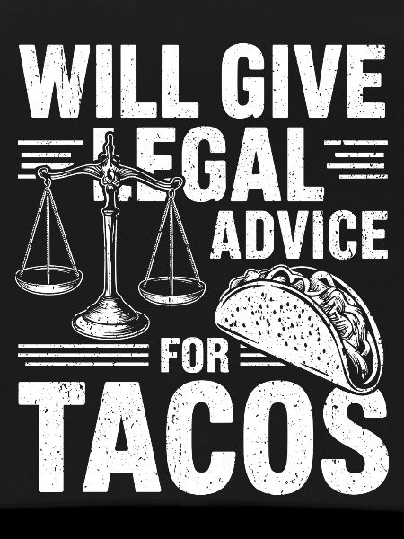 Tacos vs conseils juridiques