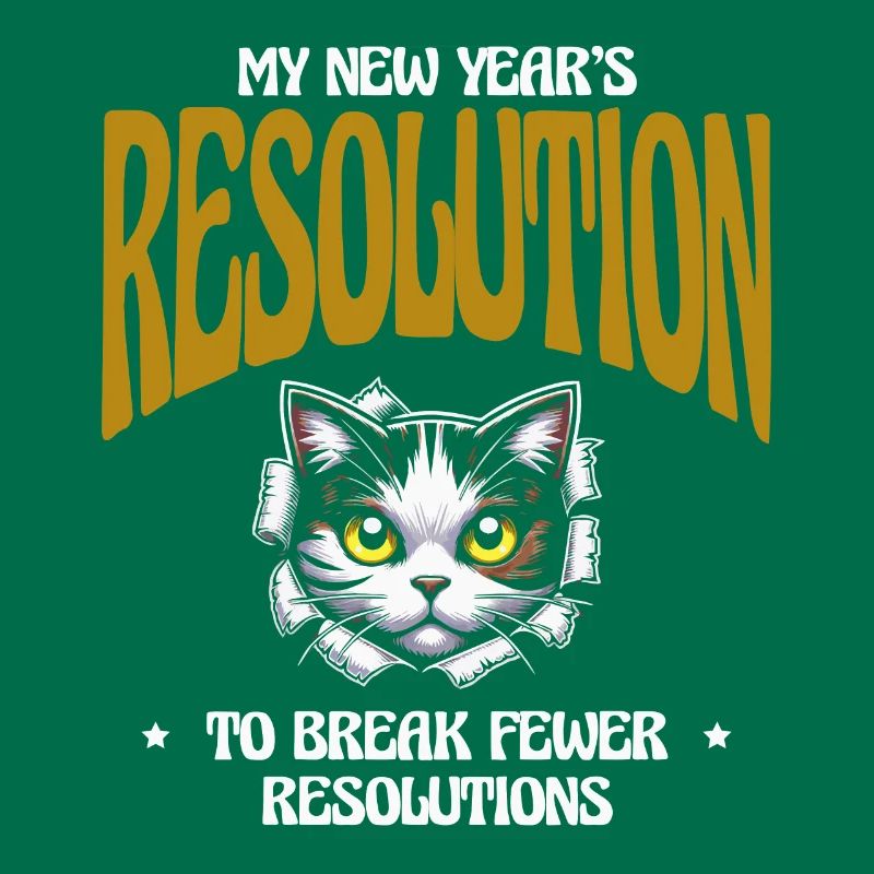 Ma résolution du Nouvel An de briser moins de résolutions