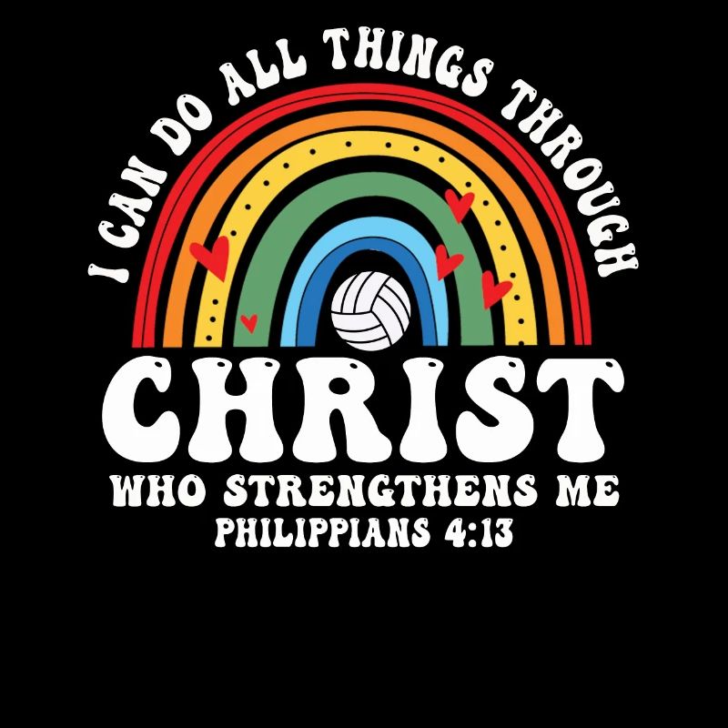 I Can Do All Things Through Volleyball