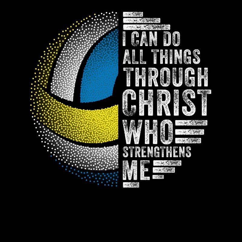 I Can Do All Things Through Volleyball