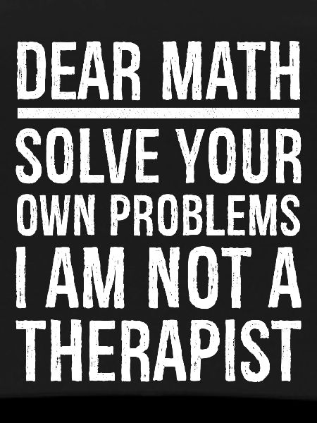 dear math funny shirt