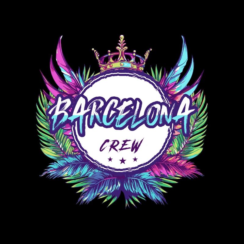 Équipage de Barcelone Coloré
