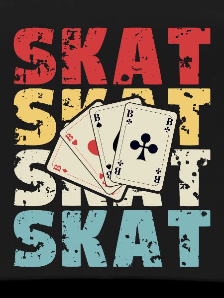 Skat Karten Retro Design