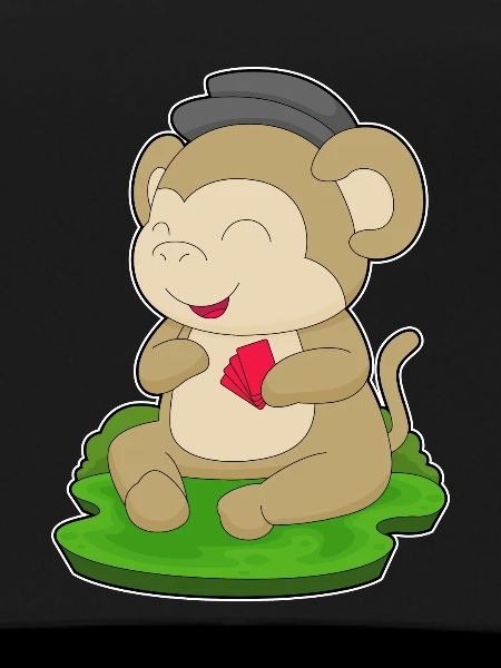 Affe Poker Pokerkarten
