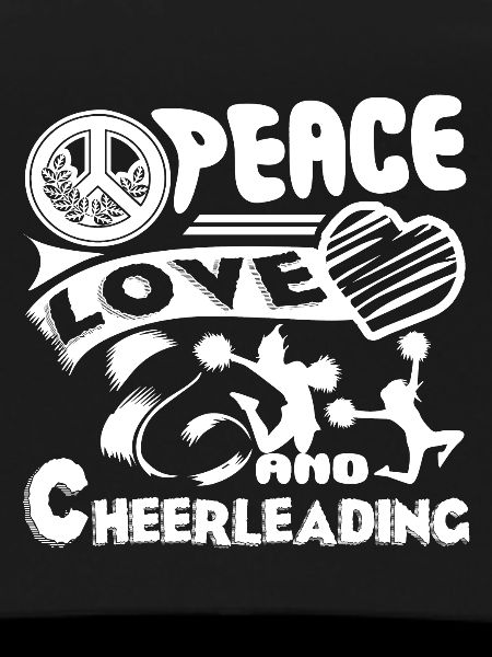 Cheerleading Peace Love Cheerleading