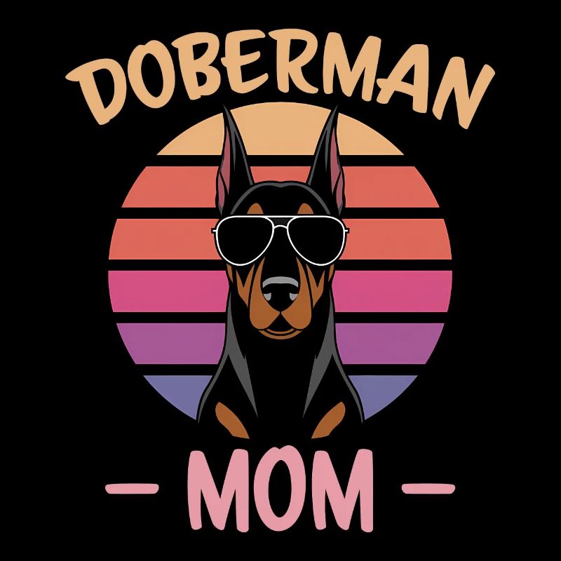 Dobermann Spruch Mama Lustiges Dobermann Geschenk