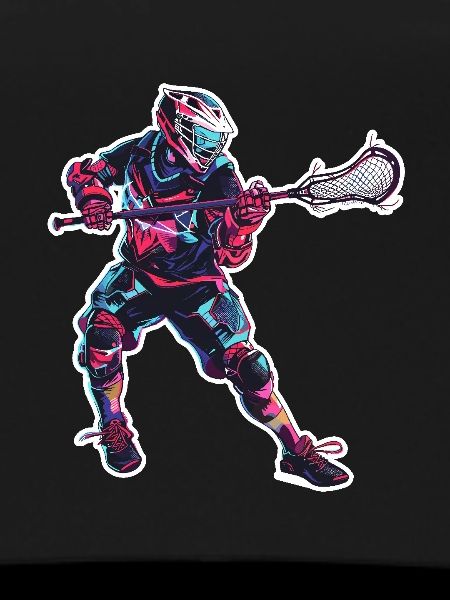 Lacrosse Player Graphics