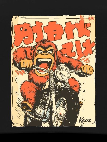 Crazy Orangutan – Motard