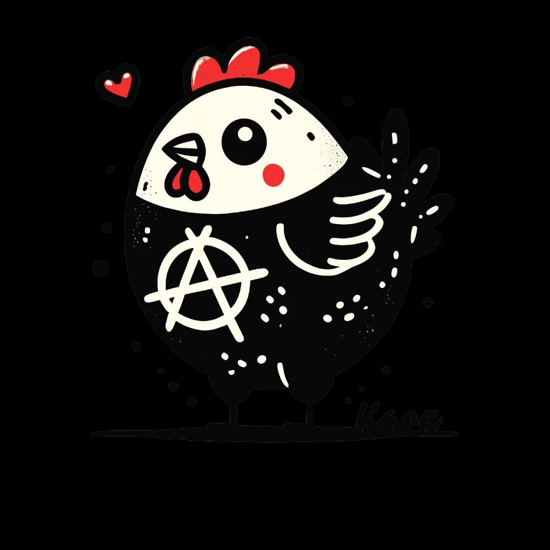 Funny Anarchy Chicken