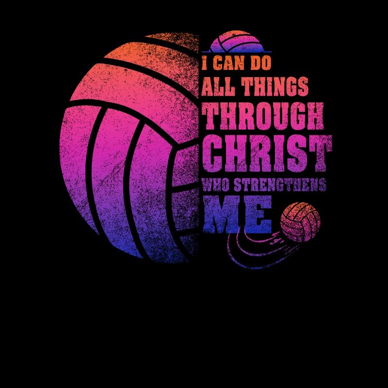 I Can Do All Things Through Volleyball