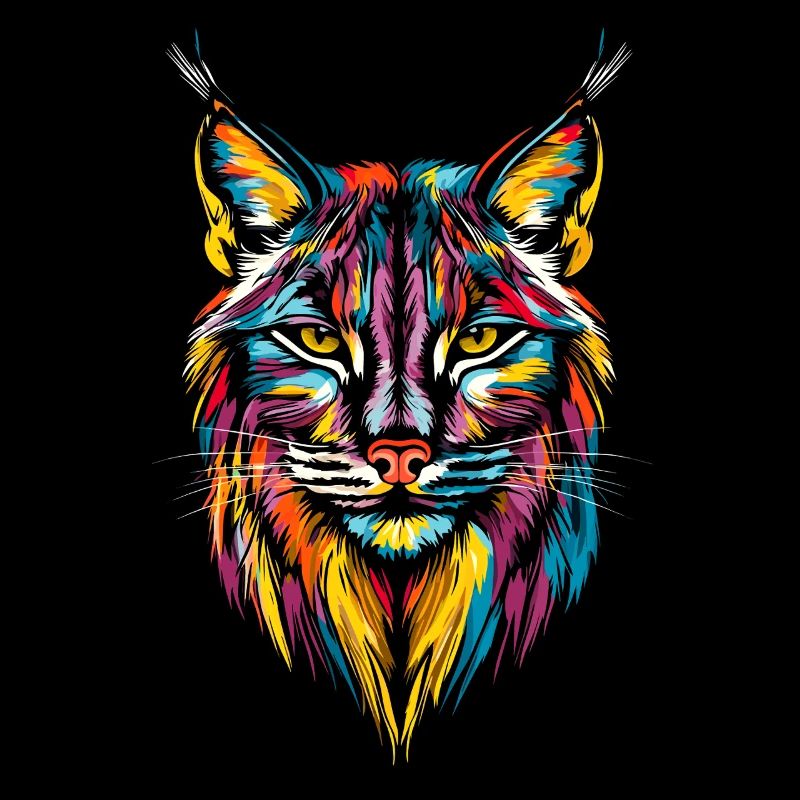 Lynx Chat sauvage Grands chats Chats Mignon Lynx