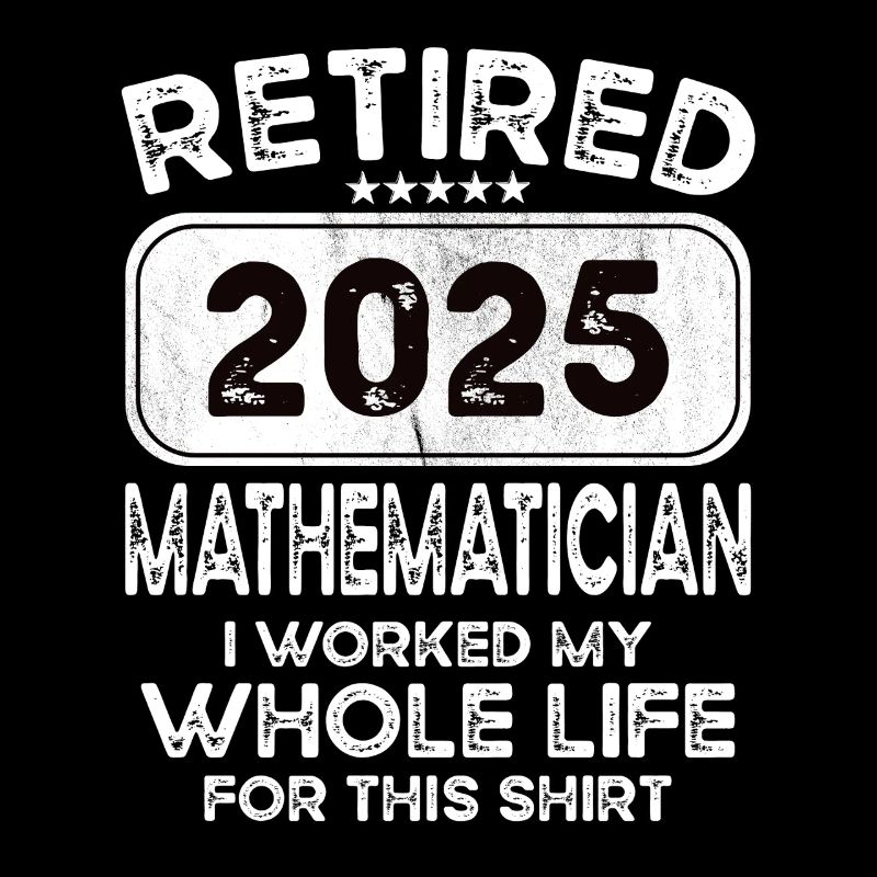 Mathématicien à la retraite 2025