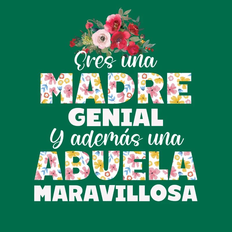 Du bist eine großartige Mutter und eine wunderbare Großmutter