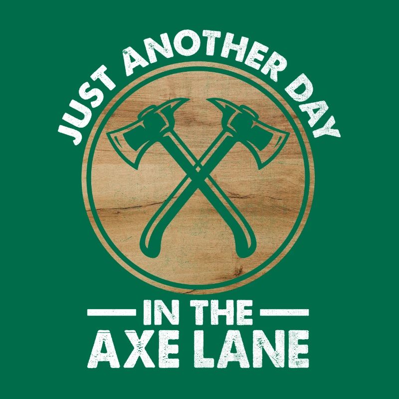 Nur ein weiterer Tag in der Axtgasse Beilwerfen