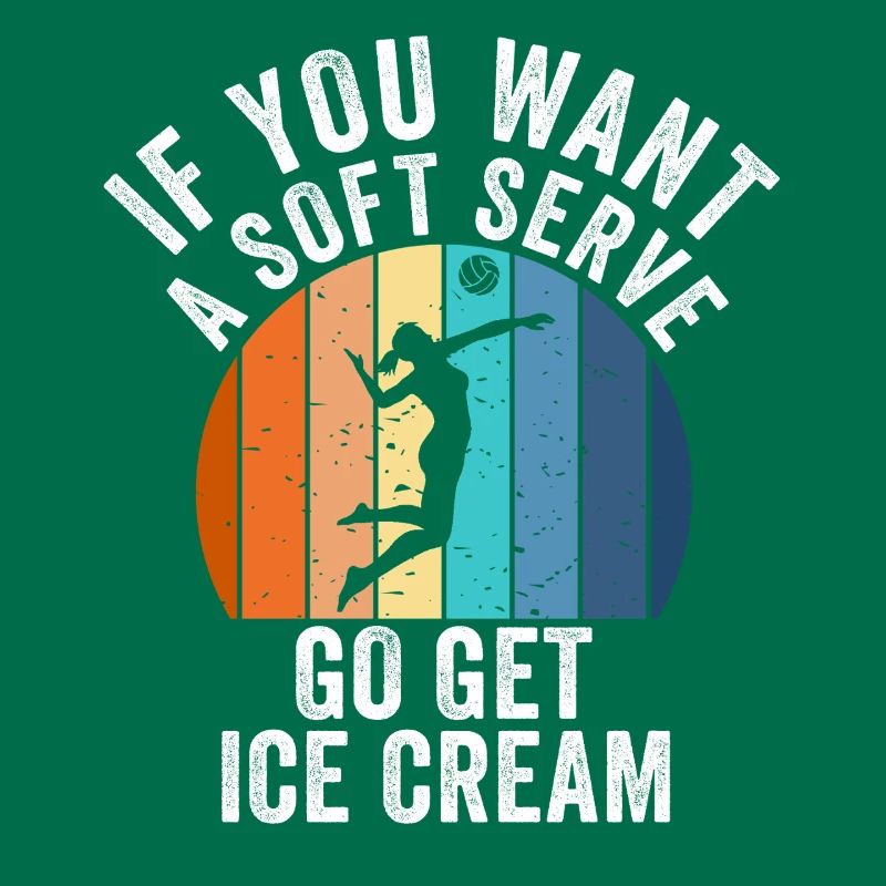 Wenn Sie ein Softeis wollen, holen Sie sich Eis