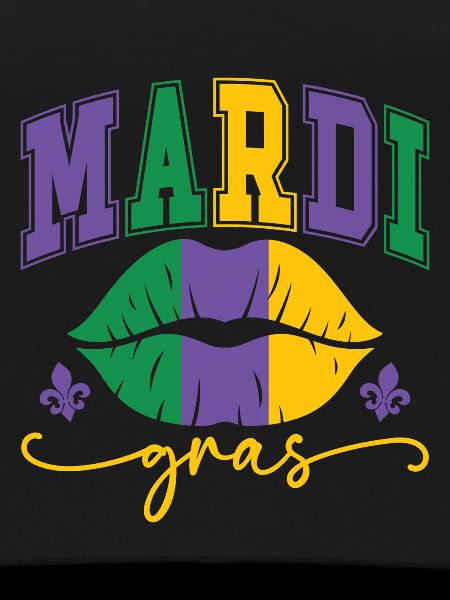 Mardi Gras Lips
