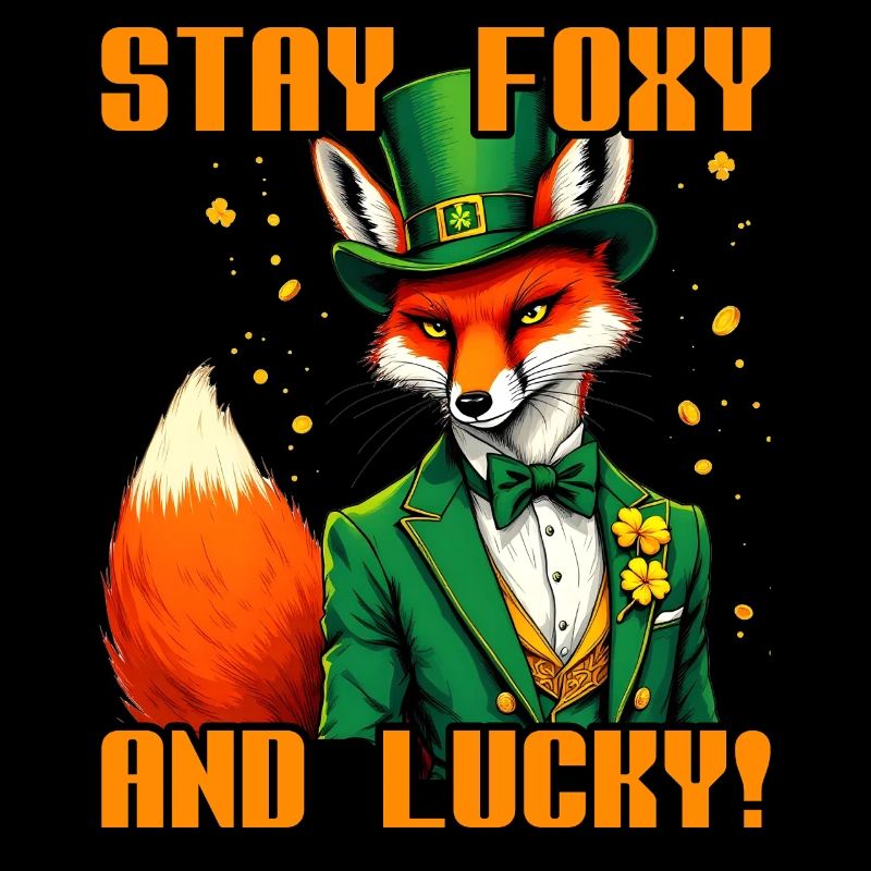 Stay Foxy and Lucky St. Patrick's Day
