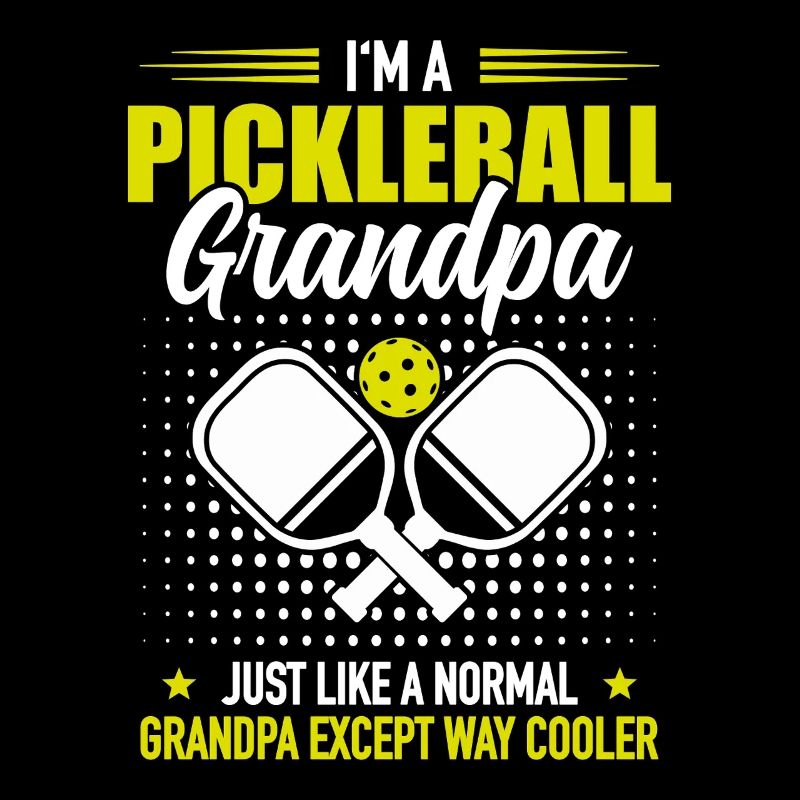 Opa Pickleball Spieler Dinking Team Geschenk