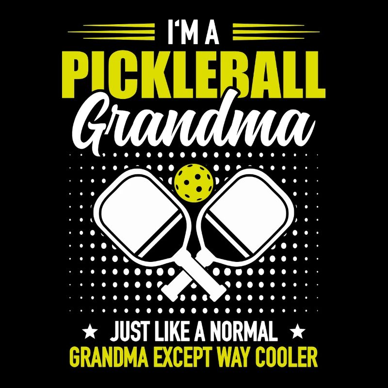 Oma Pickleball Spieler Dinking Team Geschenk