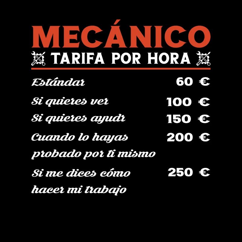 Mechanic Hourly Rate Garage
