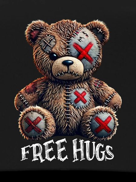 Free Hugs Teddy Bear
