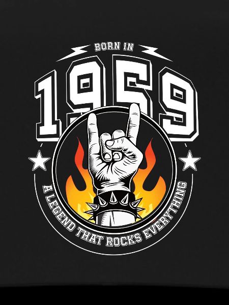 1959 Birthday, rocks everything