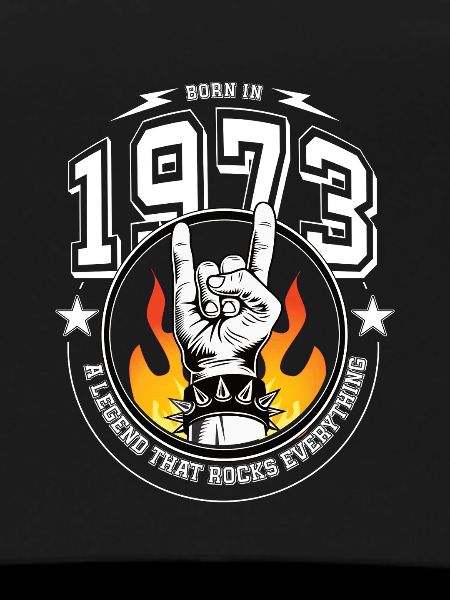1973 Birthday, rocks everything
