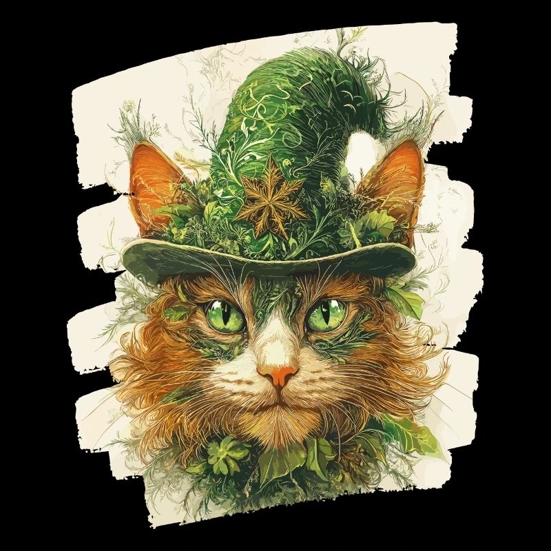 St Patricks day Katze