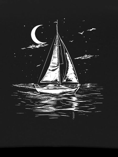 Sailing Drawing