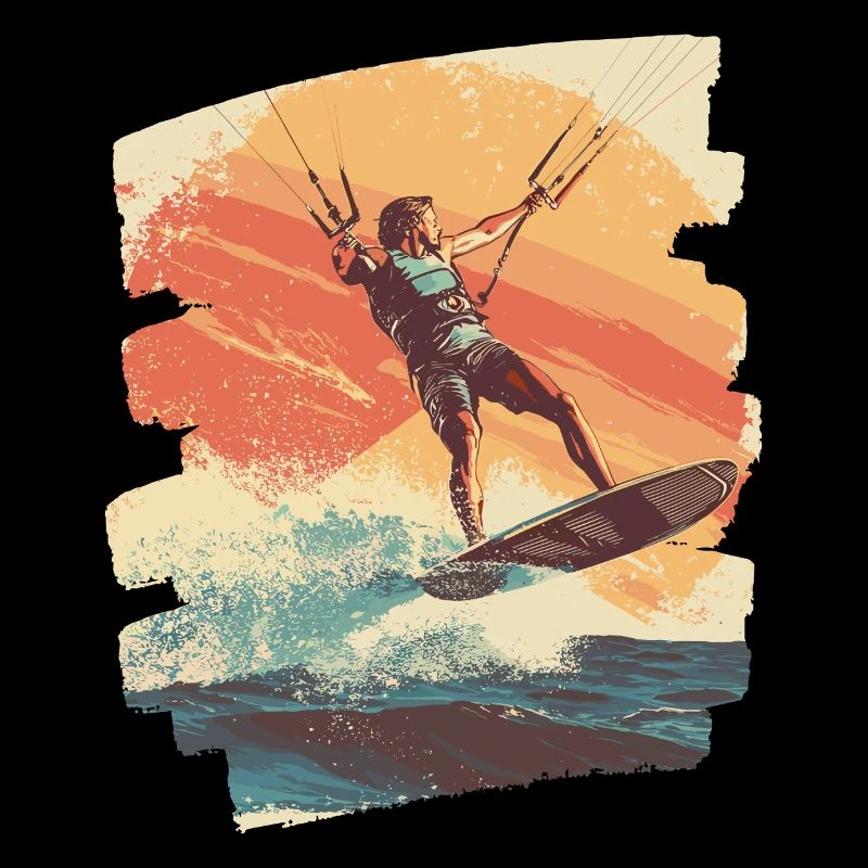 Kitesurfeurs