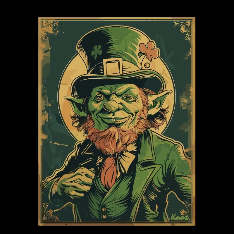 Proud Leprechaun – Irish Legend