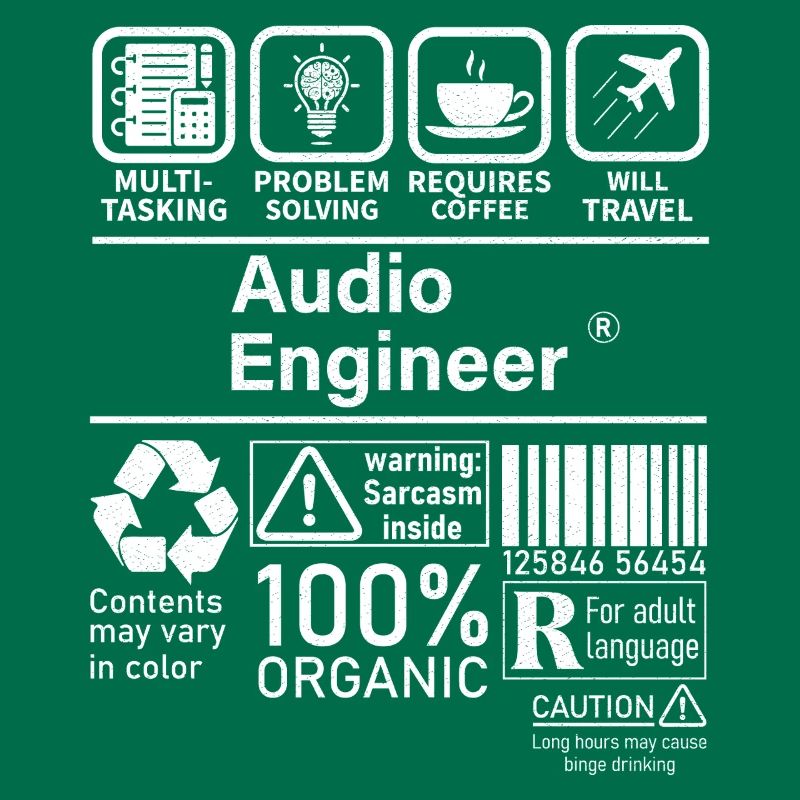 Audio Engineer multi tasking problem solving