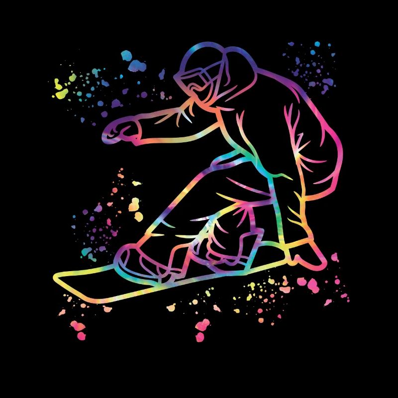 Snowboarder Snowboarding Snowboard
