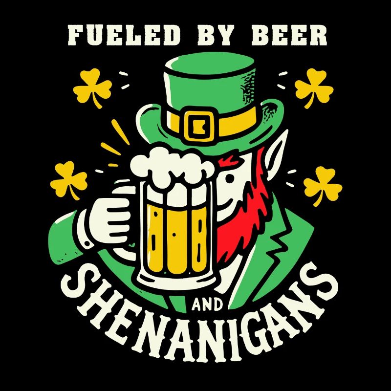 St. Patrick's Day Spaß Mit Bier Und Scherzen