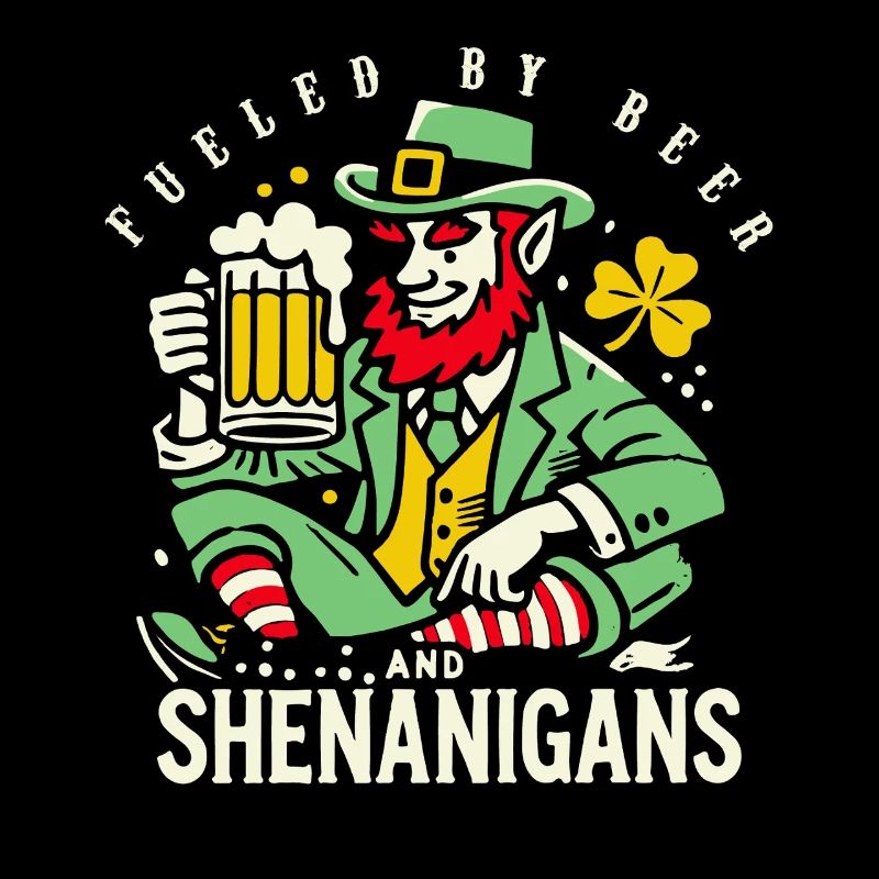 St. Patrick's Day Spaß Mit Bier Und shenanigans