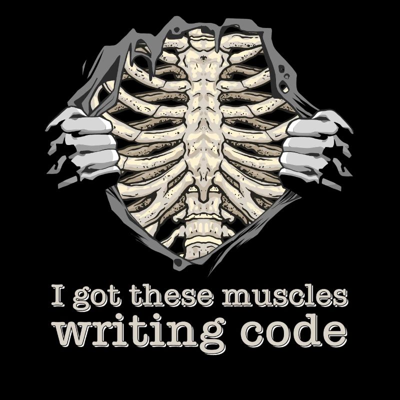 J’ai ces muscles qui écrivent du code pour Nerd Geek