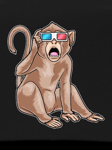 Affe Brille